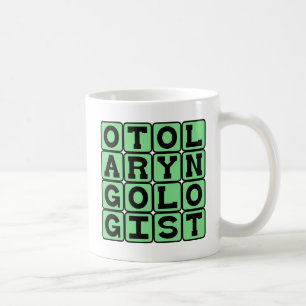Otolaryngologe, Ohr-, Nase- und Throat-Doktor Kaffeetasse
