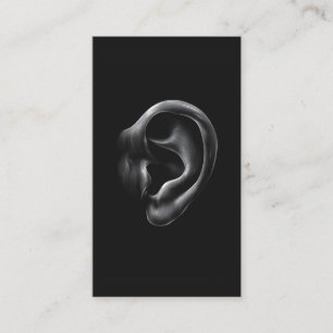 Otolaryngologie Ears Doctor Modern Bold Visitenkarte