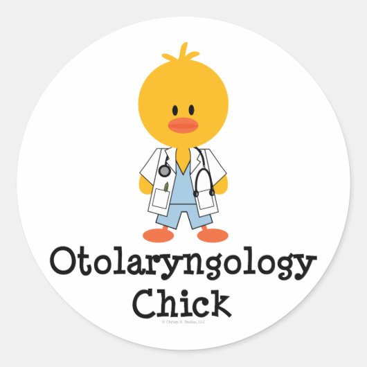 Otolaryngologie Kick Stickers (Vorderseite)