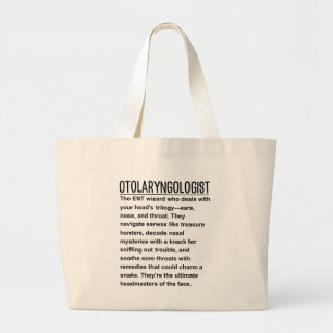 Otolaryngologin Jumbo Stoffbeutel