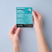 Otolaryngologin Otolaryngology Clinic Flyer (Gruppe)