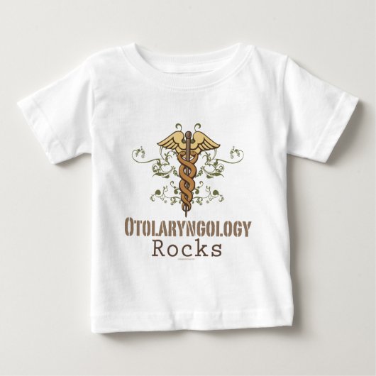 Otolaryngology Rocks Säugling Long Sleeve Tee Shir (Vorderseite)