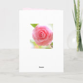 Otome-tsubaki: Camellia [Greeting Card] Karte (Rückseite)