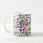 Otomi Blumengekritzel-Tasse Kaffeetasse (Links)