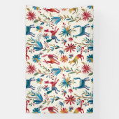 Otomi-Inspiriertes Design Banner (Vertikal)