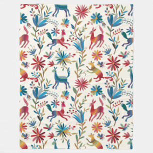 Otomi-Inspiriertes Design Fleecedecke
