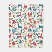 Otomi-Inspiriertes Design Fleecedecke (Vorderseite)