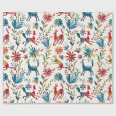 Otomi-Inspiriertes Design Geschenkpapier (Flach)