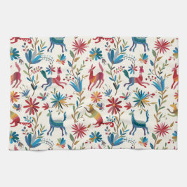 Otomi-Inspiriertes Design Geschirrtuch