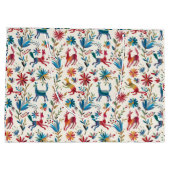 Otomi-Inspiriertes Design Große Geschenktüte (Rückseite)