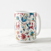 Otomi-Inspiriertes Design Kaffeetasse (VorderseiteRechts)