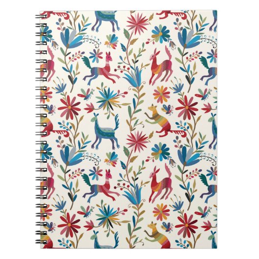 Otomi-Inspiriertes Design Notizblock (Vorderseite)