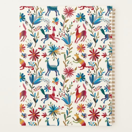 Otomi-Inspiriertes Design Planer (Rückseite)