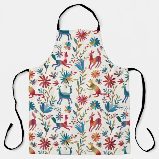 Otomi-Inspiriertes Design Schürze (Vorderseite)