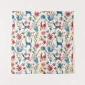 Otomi-Inspiriertes Design Wandteppich (Vorderseite)