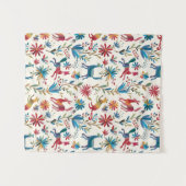 Otomi-Inspiriertes Design Wandteppich (Vorderseite (Horizontal))