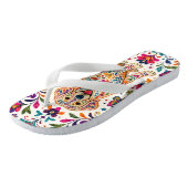 Otomi Kunst Hund Badesandalen (Schrägansicht)