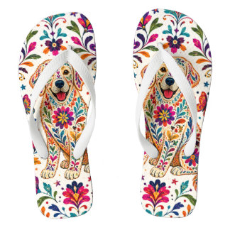 Otomi Kunst Hund Badesandalen