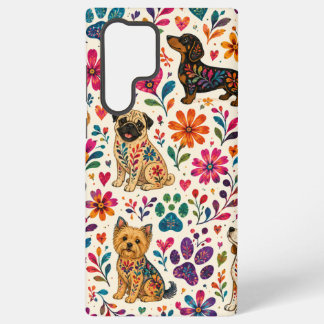 Otomi Kunst Hund Samsung Galaxy Hülle