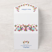 Otomi-Mexikanerin All In One Einladung (Außenbereich)