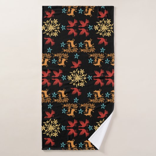 Otomi-Wohngestaltung Badehandtuch (Badehandtuch)