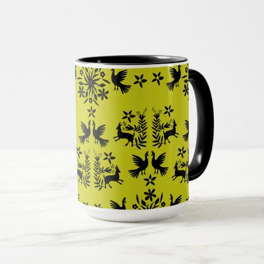 Otomi-Wohngestaltung Tasse (VorderseiteRechts)