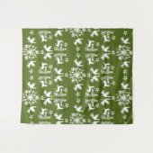 Otomi-Wohngestaltung Wandteppich (Vorderseite (Horizontal))