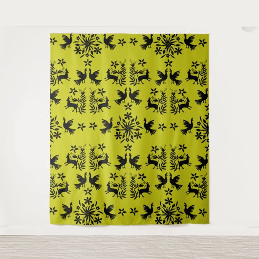 Otomi-Wohngestaltung Wandteppich (Vorderseite)