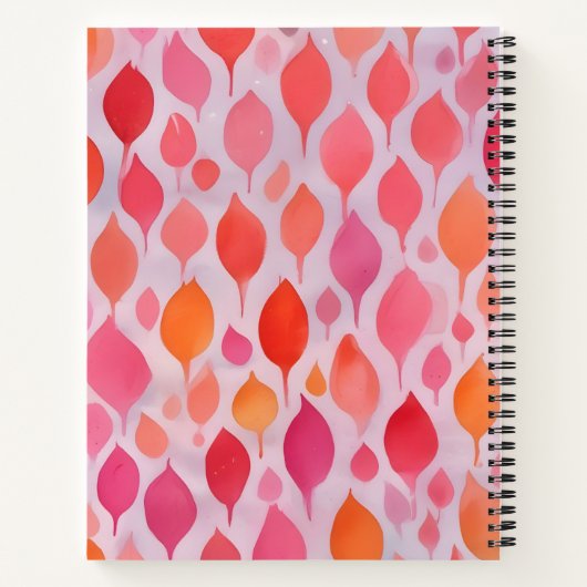 Otoño Mágico Notizblock (Rückseite)