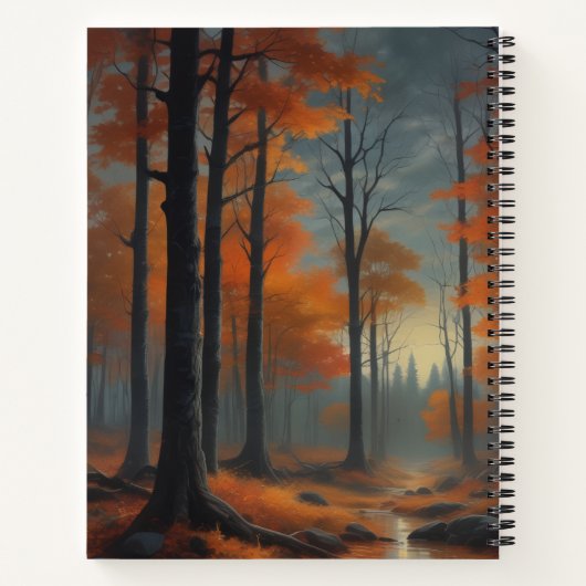 Otoño Nocturno Notizblock (Rückseite)