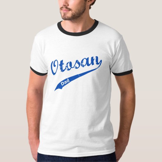 Otosan, Vater-Baseball-Shirt T-Shirt (Vorderseite)