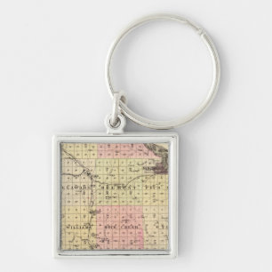 Ototer Landkreis, Nebraska Schlüsselanhänger