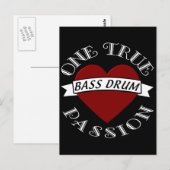 OTP: Bass Drum Postkarte (Vorne/Hinten)