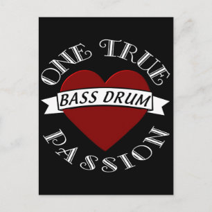OTP: Bass Drum Postkarte