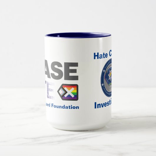 OTP Matthew Schäfer Foundation Erase Hate 15 oz Tasse (Zentrum)
