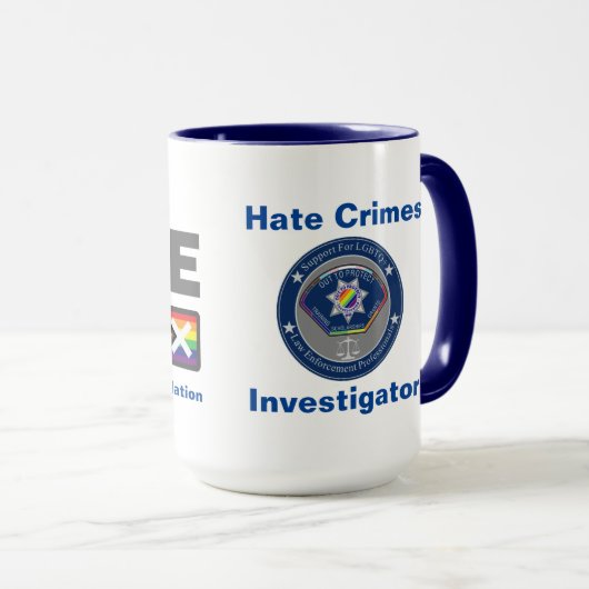 OTP Matthew Schäfer Foundation Erase Hate 15 oz Tasse (VorderseiteRechts)