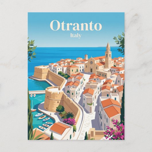 Otranto, Italien Postkarte (Vorderseite)