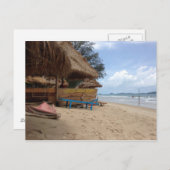 Otres Beach Postkarte (Vorne/Hinten)