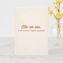 Otro Año y El Cuarto Igualito Geburtstag