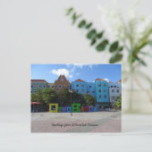 Otrobanda Willemstad Curaçao Postkarte (Stehend Vorderseite)