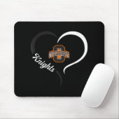 Otsego Knights Logo Halbherz Slogan Hs Mousepad (Mit Mouse)