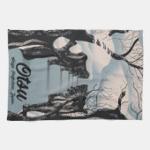 Otsu, japan, Blossom Geschirrtuch (Horizontal)