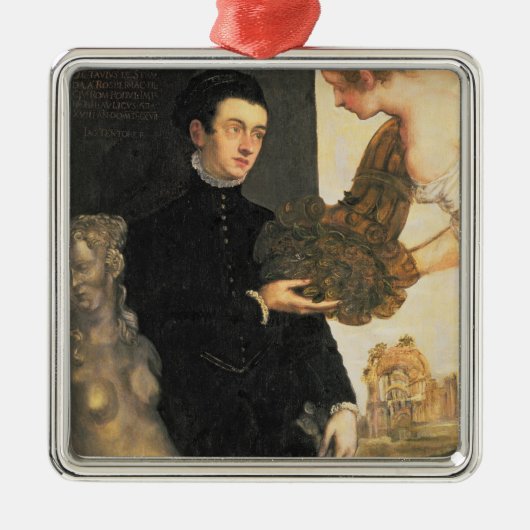 Ottavio Strada, Designer des Schmucks Silbernes Ornament (Vorne)