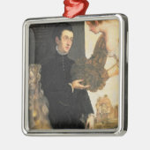 Ottavio Strada, Designer des Schmucks Silbernes Ornament (Links)