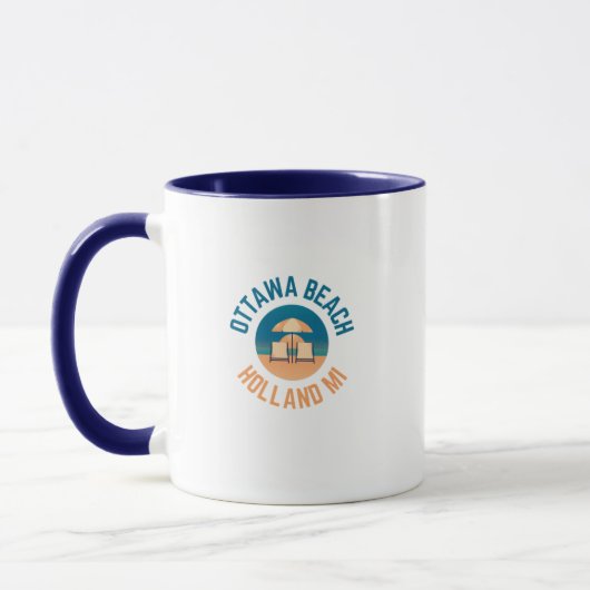 Ottawa Beach Holland Michigan Tasse (Links)