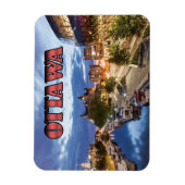 Ottawa bei Dämmerung Magnet (Vertikal)