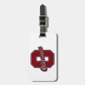 Ottawa-Buchstabe Gepäckanhänger (Vorderseite vertikal)