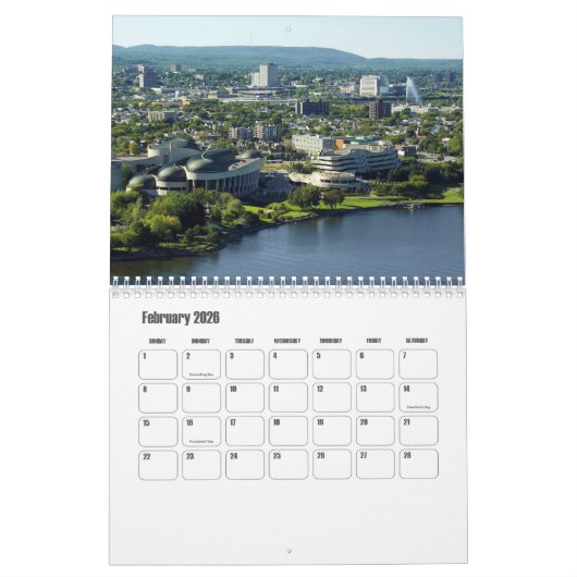 Ottawa-Canada Calendar Kalender (Feb 2026)