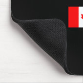 Ottawa Canada Canadian Flag Dark Color Mousepad (Ecke)