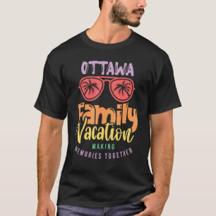 Ottawa Canada Family Vacation Matching Outfit T-Shirt